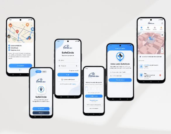 SafeCircle — Application de sécurité familiale et GPS