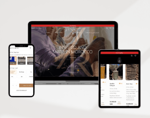 Zaina Rugs — E-Commerce